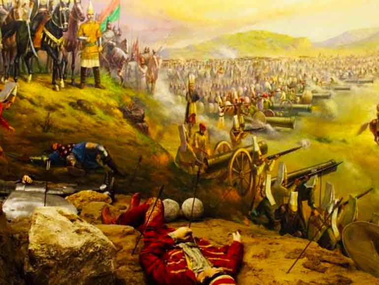 Türklerin ağustos ayında kazandıkları Çaldıran savaşı