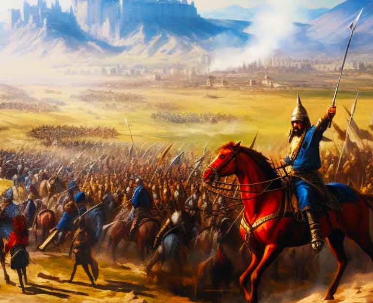 Türklerin ağustos ayında zafer kazandıkları Malazgirt Meydan Muharebesi